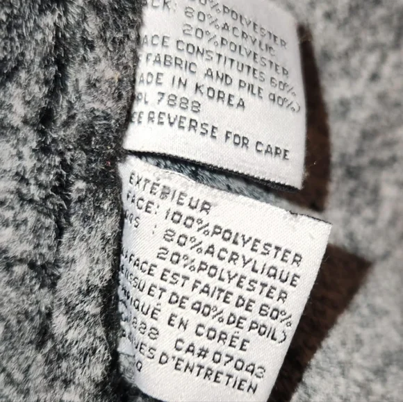 Anne Klein Black Coat with Faux Fur Lining - Gorgeous Coat! - Picture 7 of 9